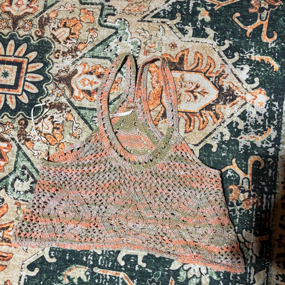 multicolor free people tank